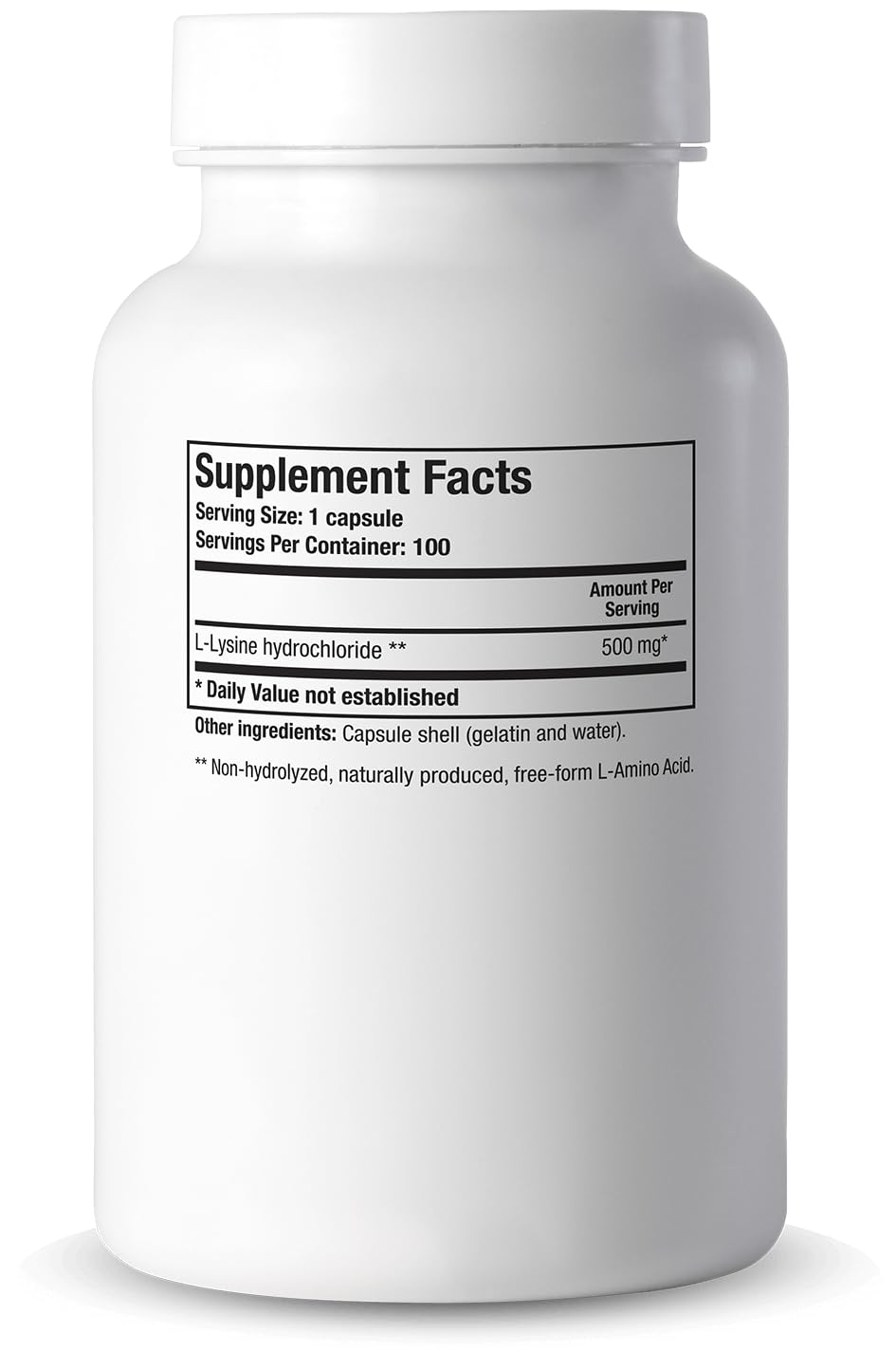 Cooper Complete L-Lysine 1000 mg Immune & Collagen Support - 100 Capsules - image 2