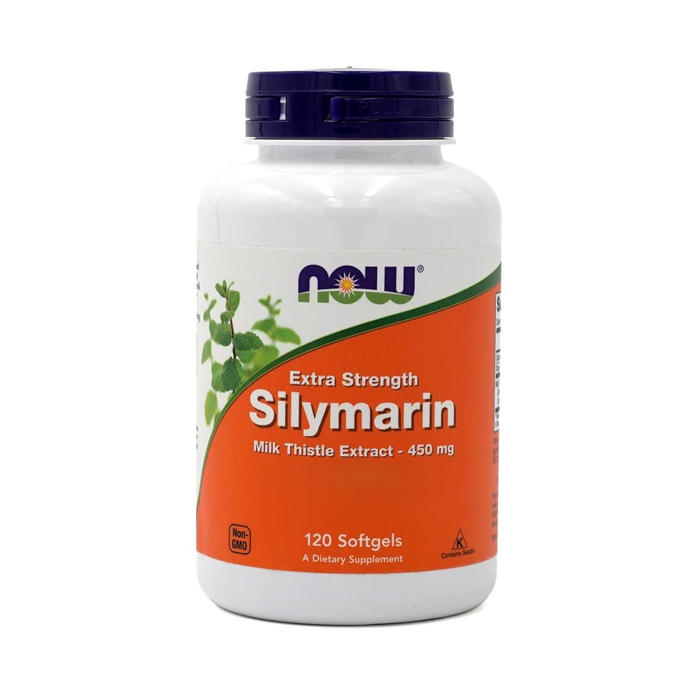 NOW Foods Silymarin Milk Thistle Extract 450 mg - 120 Softgels
