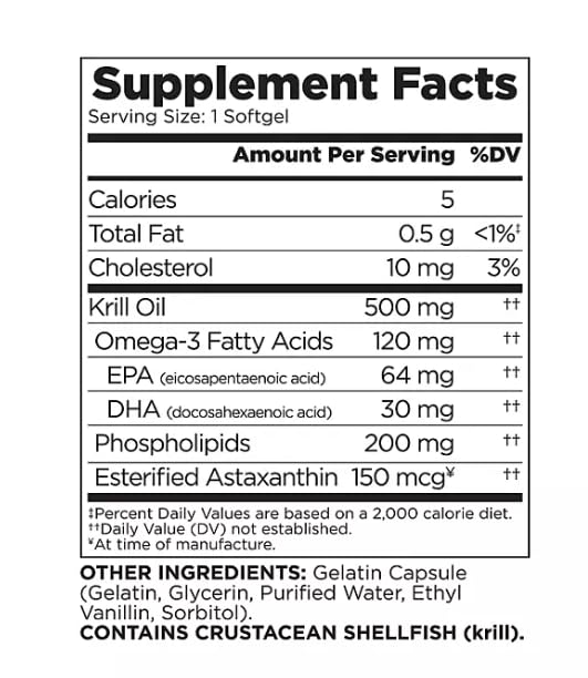 PrimeShred MUNCHIE MIX Krill Oil 500 mg - 160 Softgels - image 5