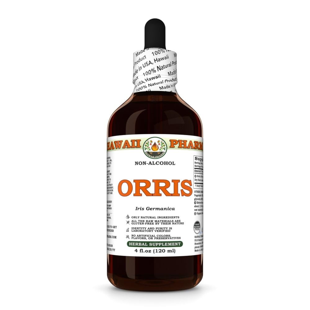 Hawaii Pharm Orris (Iris germanica) Root Alcohol-Free Extract