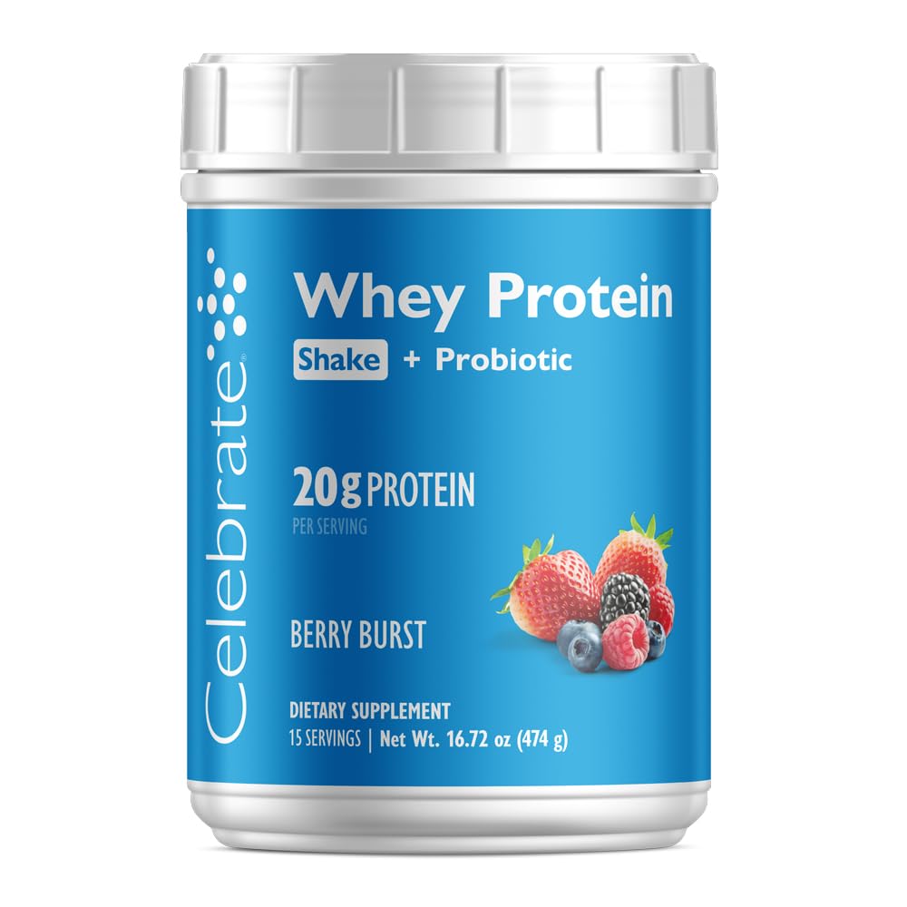 Celebrate Vitamins Rebuild Protein Powder with Probiotics