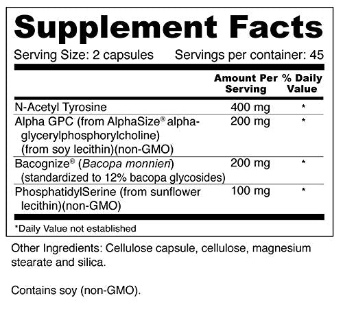 Wellness Resources Super Brain Booster for Mental Clarity - 90 Capsules - image 6