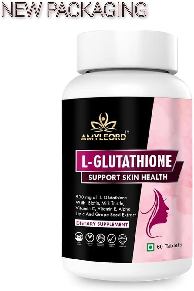 Generic L-Glutathione 1000mg Tablets with Vitamin C & Biotin - 60 Tablets - image 2