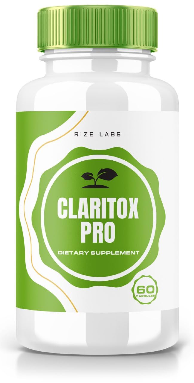 rize labs Claritox Pro Advanced Pill Formula - 60 Capsules