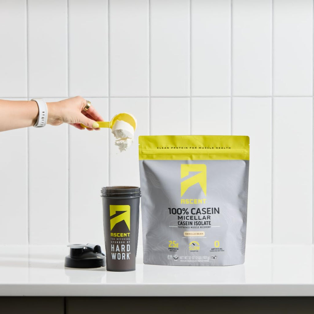 Ascent Ascent Casein Protein Powder - 25g Micellar Casein Powder