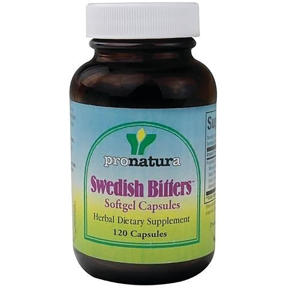 Pro Natura Swedish Bitters - 120 Capsules