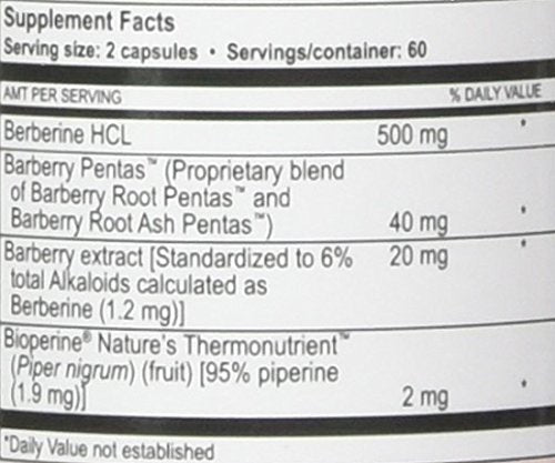 True Botanica Berberine Plus - 120 Vegetarian Capsules - image 3