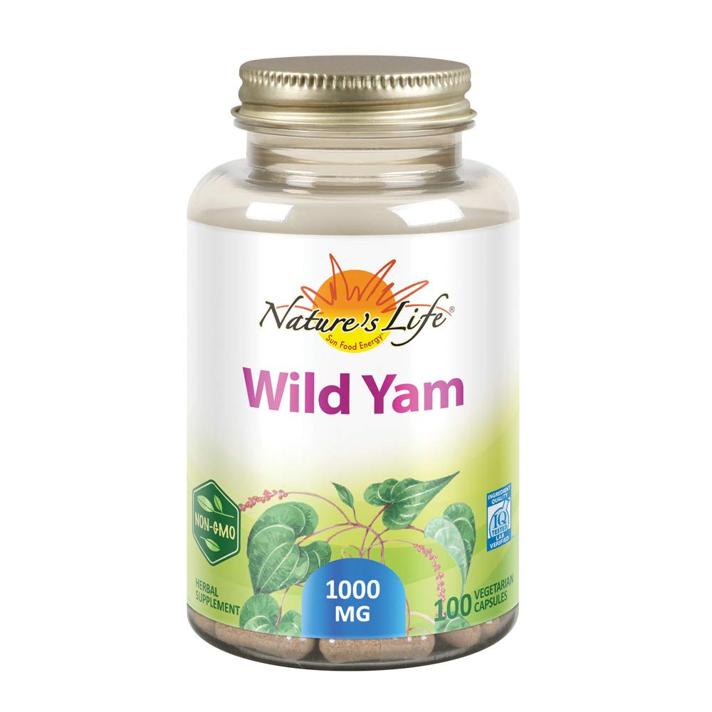 Nature's Life Wild Yam 1000mg Women's Health Supplement