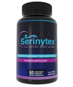 Serinytex Sleep Support for Adults with L-Theanine - 60 Vegetarian Capsules