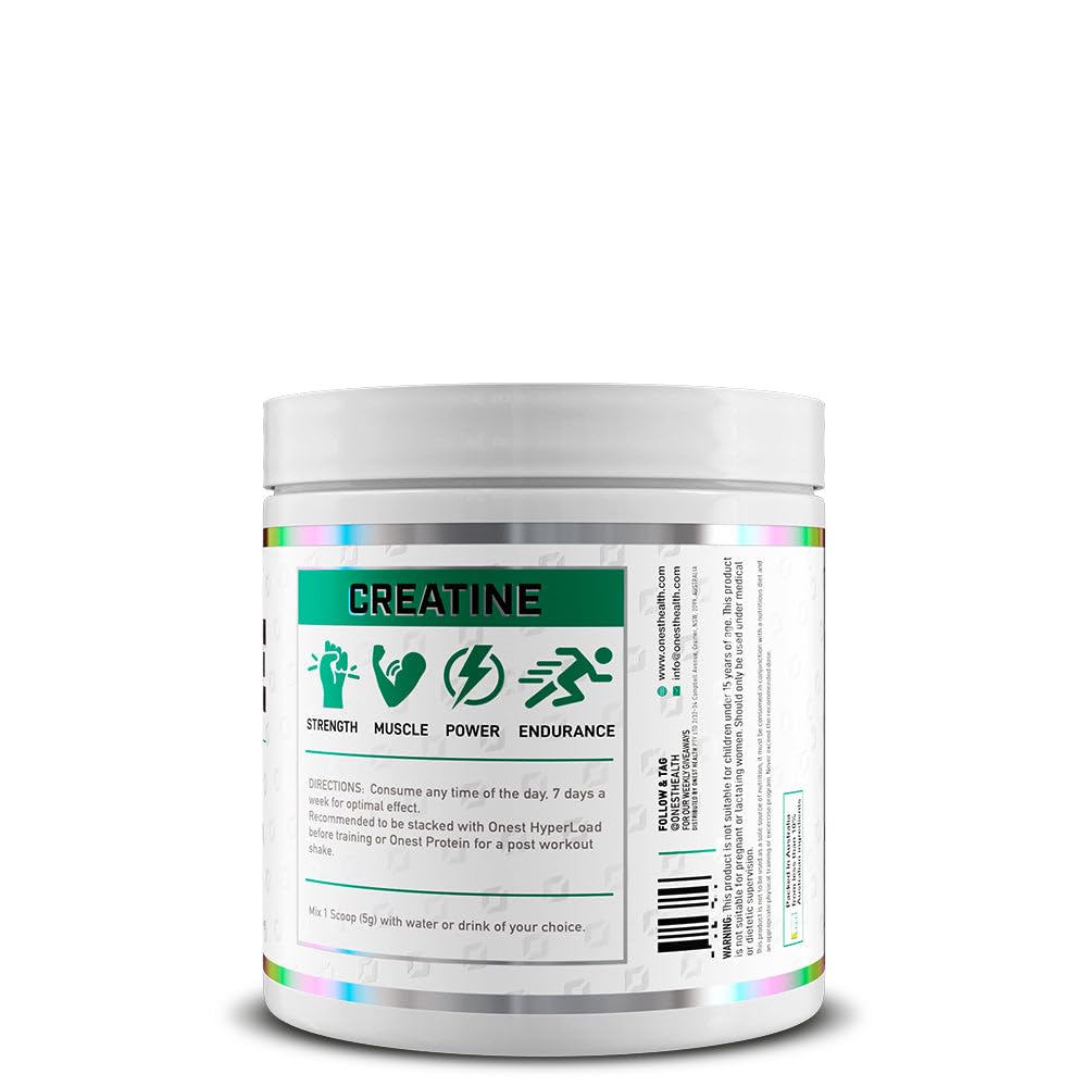 ONEST Creatine Monohydrate Powder 5g - 150g (30 Servings) - image 2