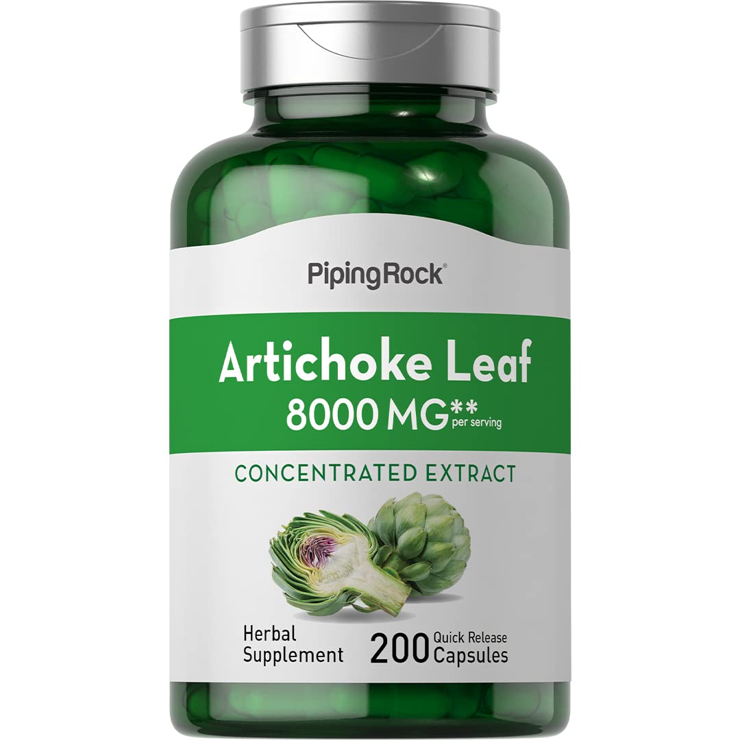 Piping Rock Artichoke Extract Capsules - 200 Capsules