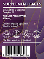 HerbEra Earth's Love Spearmint 500 mg - 120 Capsules - image 2