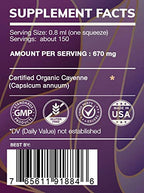 HerbEra Earth's Love - Cayenne Alcohol-Free Herbal Extract Tincture
