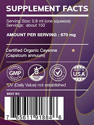 HerbEra Earth's Love - Cayenne Alcohol-Free Herbal Extract Tincture