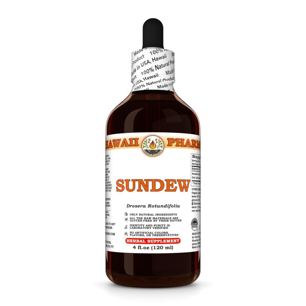 Hawaii Pharm Sundew (Drosera rotundifolia) Leaf Liquid Extract