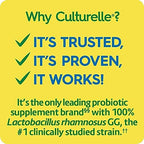 Culturelle Daily Probiotic Supplement for Digestive Health - 50 Capsules - image 3