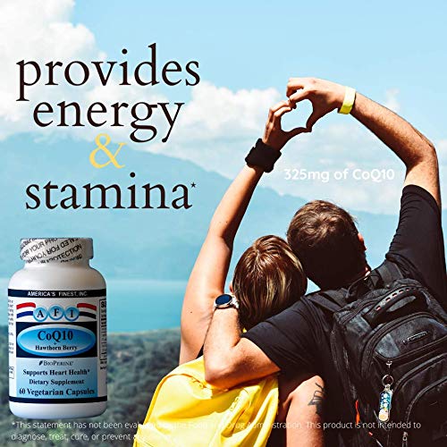 AFI CoQ10 + Hawthorn Berry Heart Health Support - 60 Capsules - image 5