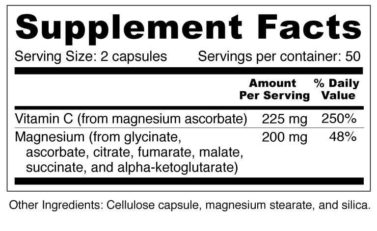 Wellness Resources RelaxaMag Magnesium Glycinate for Sleep - 100 Capsules - image 6