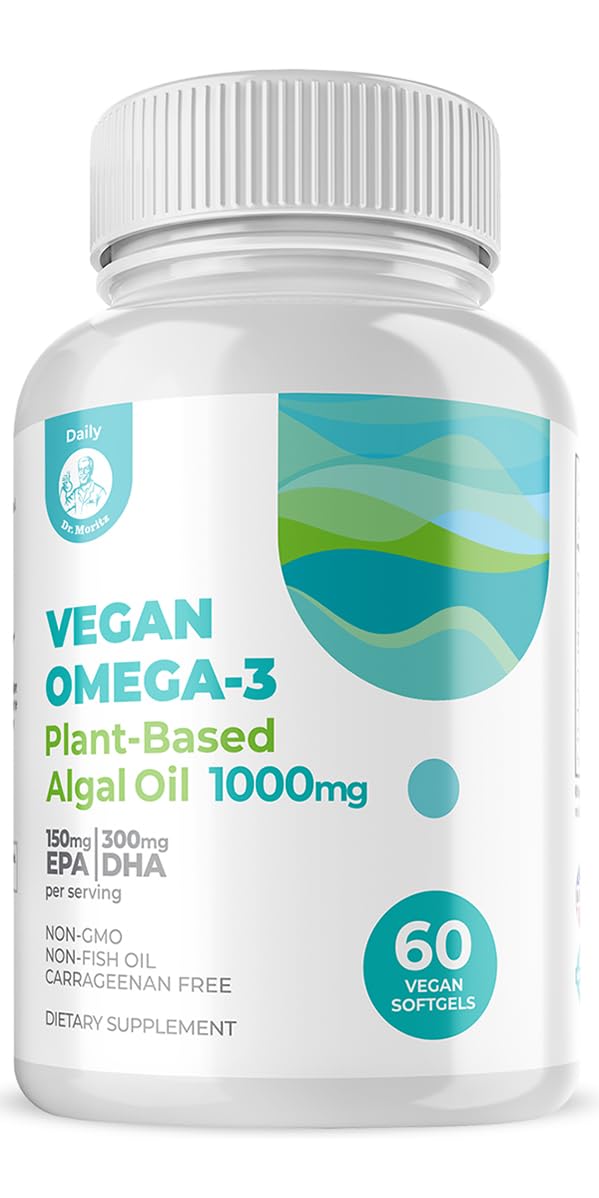 DR. MORITZ Vegan Omega-3 Softgels for Adults and Kids