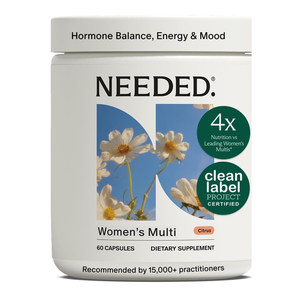 Needed. Multivitamin for Women with 23 Vitamins
