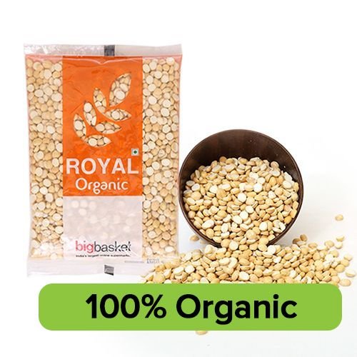 BB Royal Organic Roasted Bengal Gram Dal - 500 g