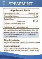 Secrets of the Tribe Spearmint Alcohol-Free Liquid Extract