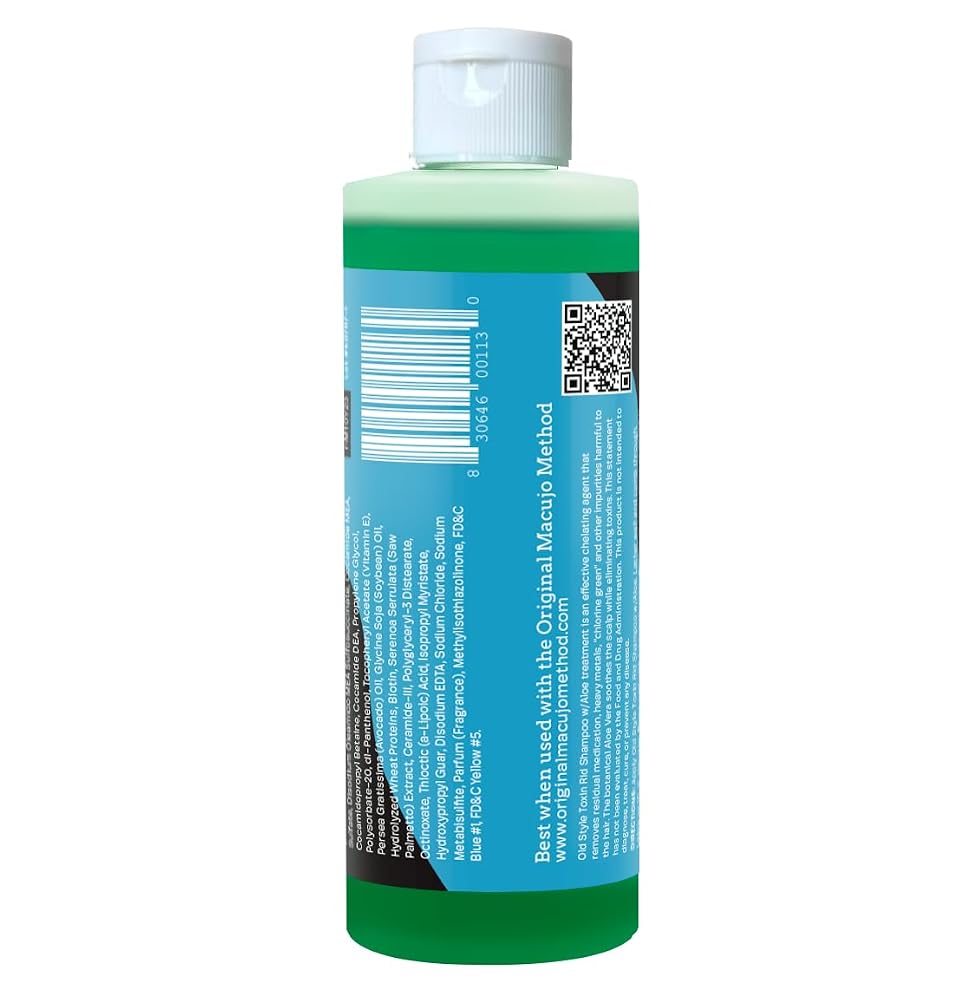 Toxin Rid Original Macujo Aloe Detox Shampoo, 8oz - image 4