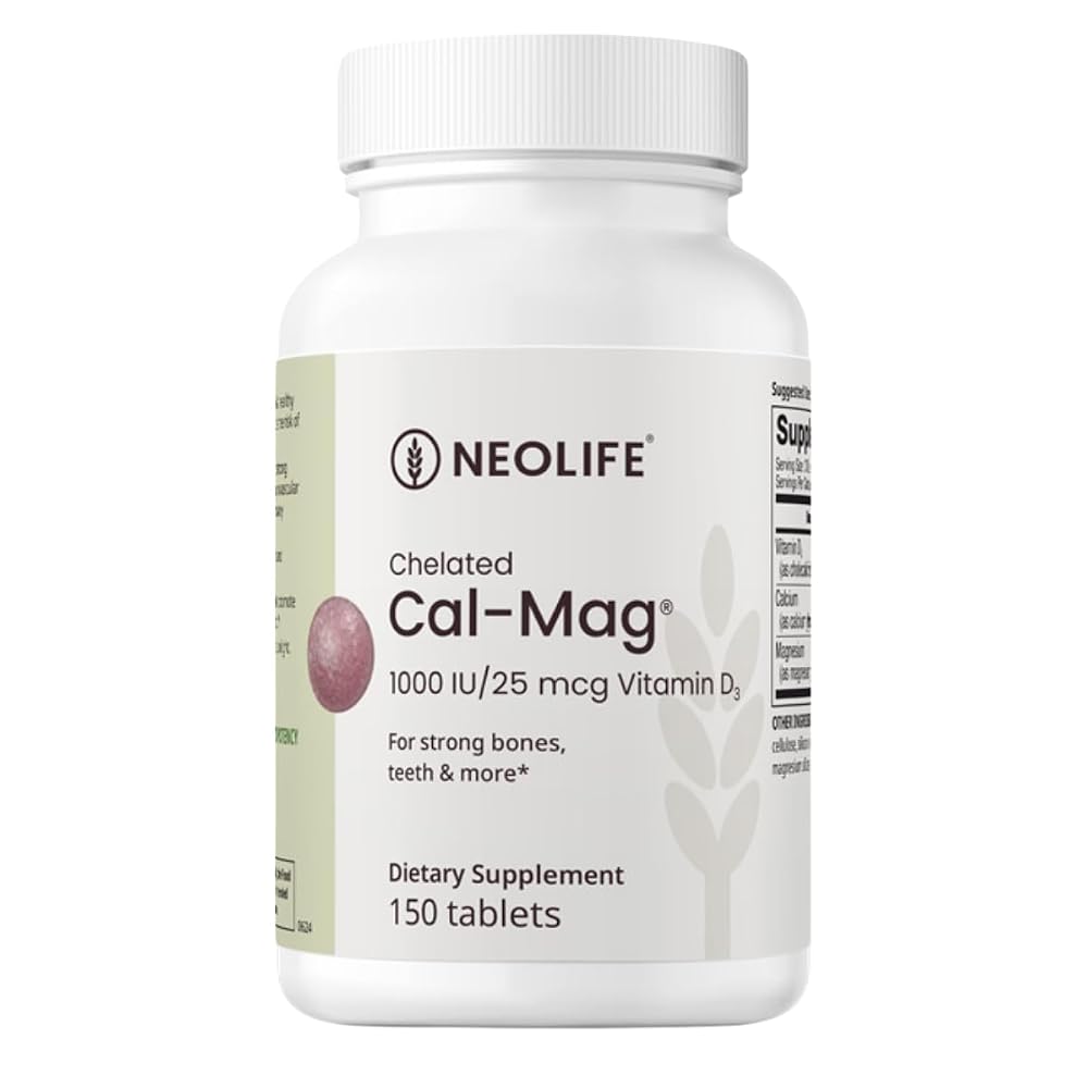 NeoLife Chelated Cal-Mag with Vitamin D3 - 150 Tablets