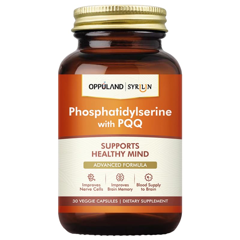 oppuland Phosphatidylserine with PQQ Brain Support - 30 Capsules