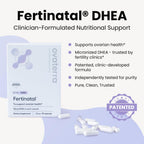 Fertinatal Micronized DHEA 25mg Fertility Supplement - 84 Capsules - image 6