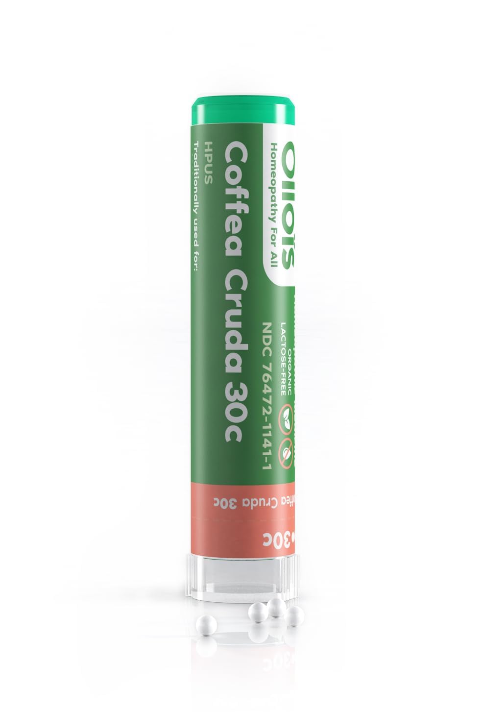 OLLOÏS Coffea Cruda 30C Organic Homeopathic Medicine - 80 Pellets