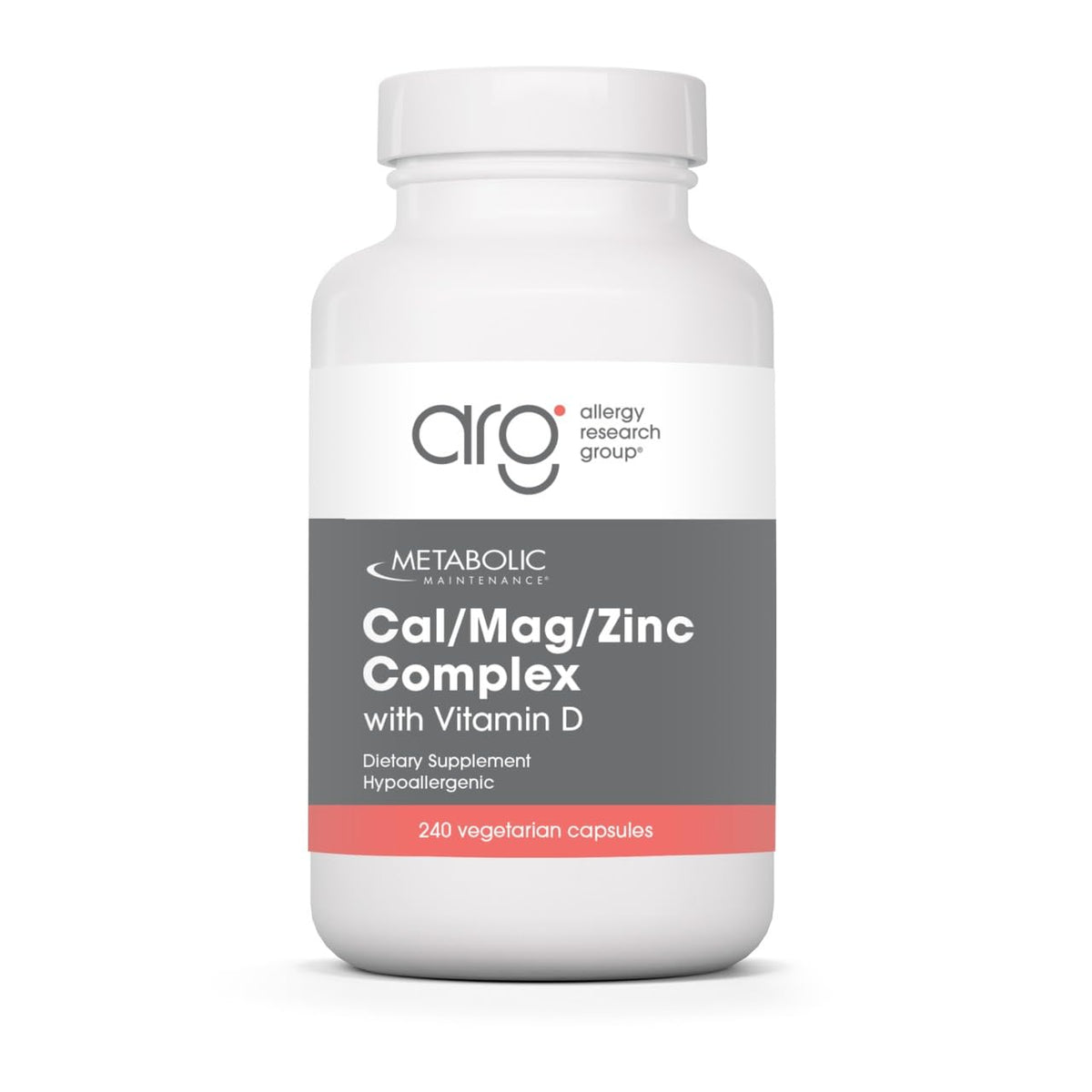 Metabolic Maintenance Cal Mag Zinc with Vitamin D - 240 Capsules