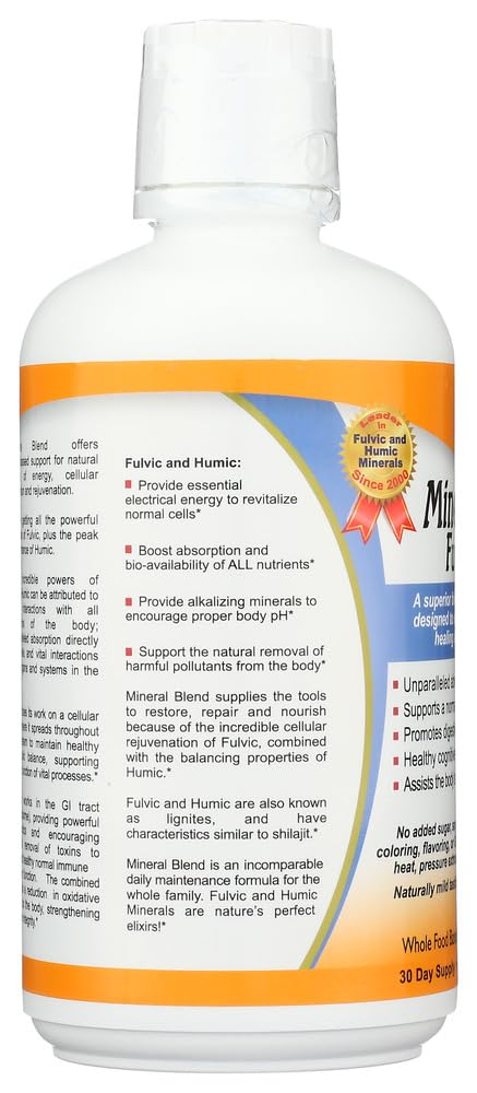 Vital Earth Minerals Fulvic Humic Blend - 32 fl oz (8 Pack) - image 2