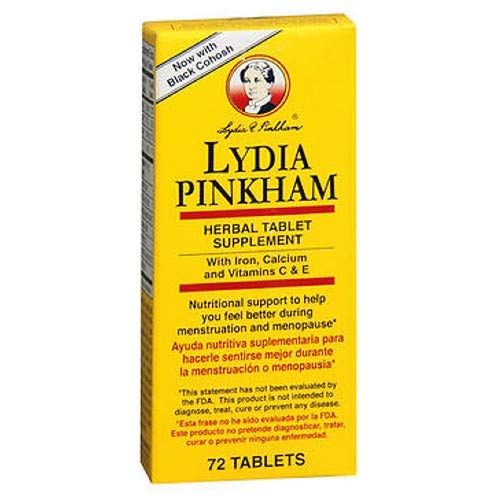Lydia Pinkham Herbal Tablet Supplement - 450 Tablets