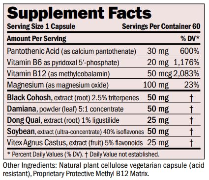 ANDREW LESSMAN ProCaps Menopause Support Hormone Balance - 60 Capsules - image 2