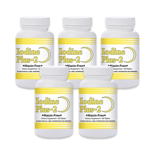 Natural Living Iodine Plus 2 Supplement - 300 Tablets (5 x 60)