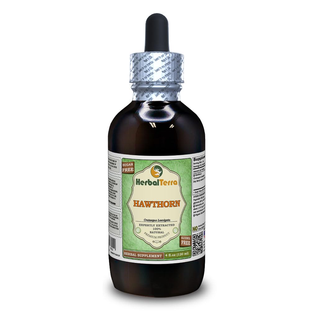 Herbal Terra LLC Hawthorn (Crataegus Laevigata) Tincture