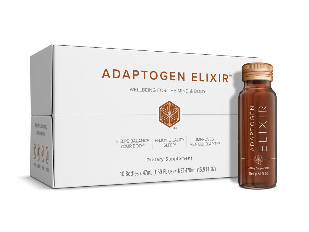Isagenix Adaptogen Elixir Focus & Sleep Support - 10 Bottles