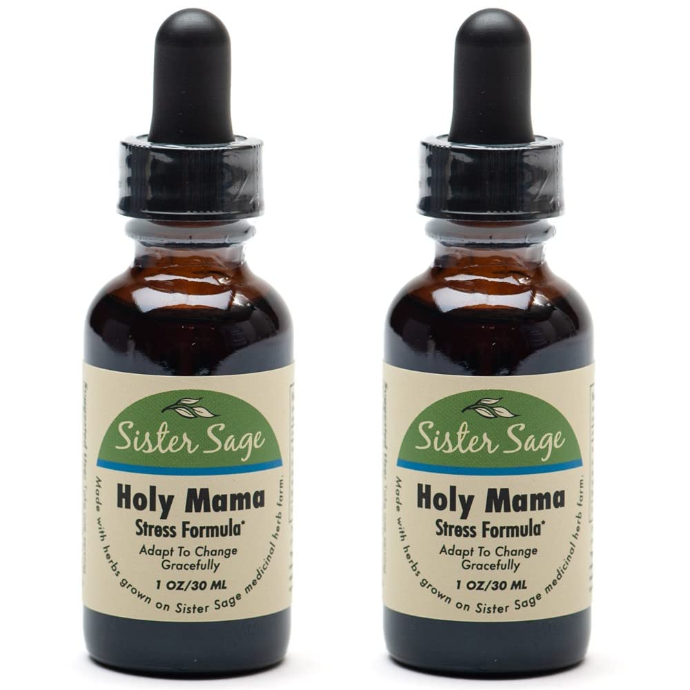 Sister Sage Holy Mama Natural Holy Basil Tincture - 2 Pack