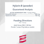 MVP Hylarin-B Powder for Joint Integrity Support in Horses - 100 Servings - image 3