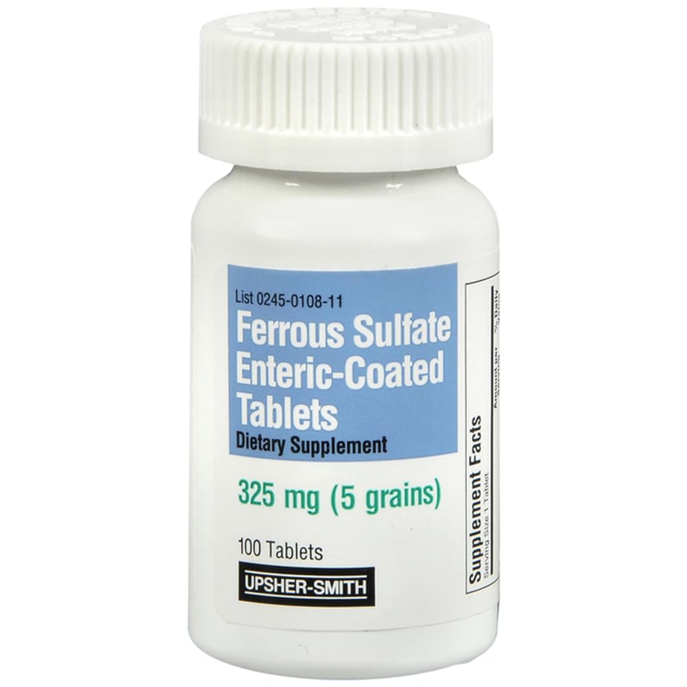 Kaxilu Upsher-Smith Ferrous Sulfate 325 mg - 300 Tablets