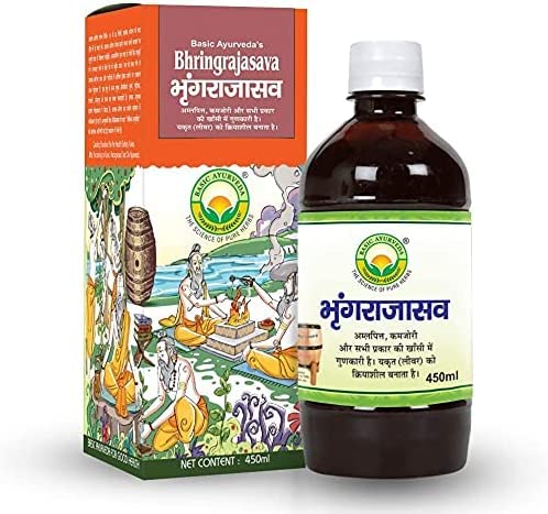 BETT Bhringrajasava Liquid Supplement - 15.22 Fl Oz