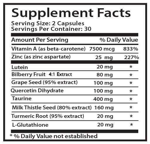 Swan Life Essentials Eye Vision Supplement - 120 Capsules - image 5