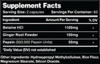 Leviathan Betaine HCl with Pepsin & Ginger - 120 Capsules - image 2