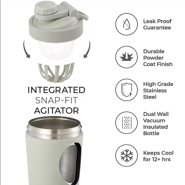 CleanPower Clean Power Stainless Steel Shaker Bottle