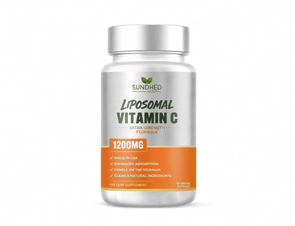 Sundhed Natural Pure Liposomal Vitamin C - 1200mg Immune System