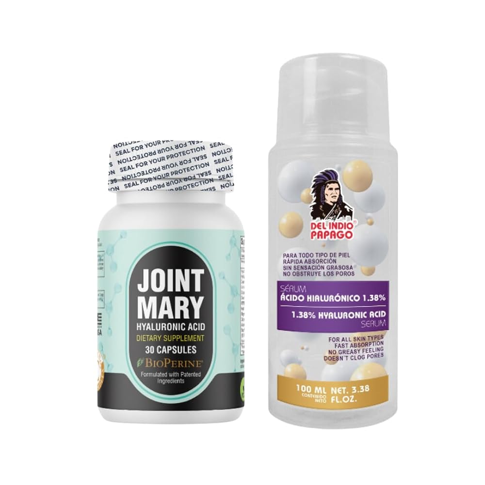 JOINT MARY Hyaluronic Acid Capsules & Serum Bundle - 30 Capsules + 100ml