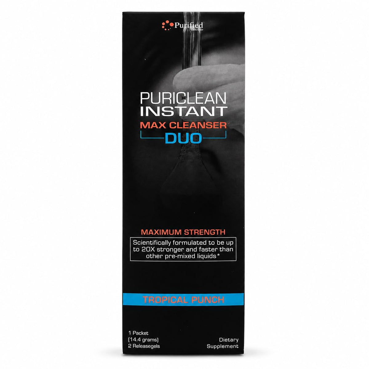 Wellgenix Puriclean Instant Max Cleanser DUO Herbal Cleanse - 1 Pack