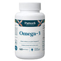 Pattern Wellness Omega 3 Softgels - Pure Fish Oil Formula - Helps