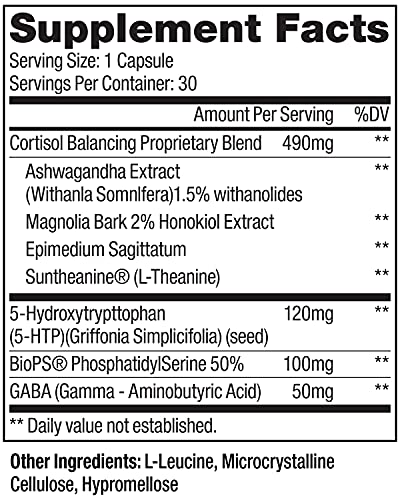 DR. NIGMA Cortisol Balancer Supplement Capsules - 30 Capsules - image 3